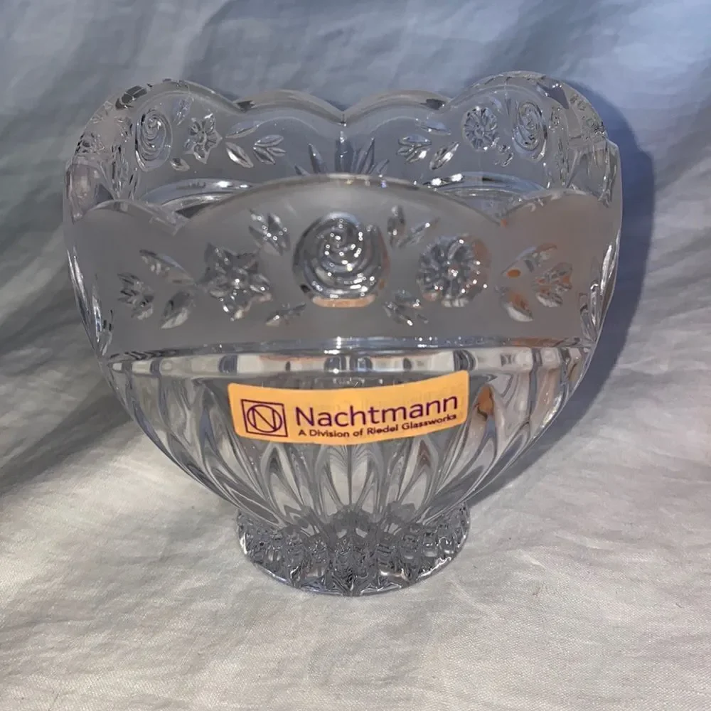 NACHTMANN South Garden Lead Crystal Votive Holder
